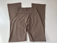 Women's Best Essential Mini Flared Leggings regular Length Brown Size Medium