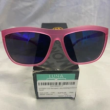 Vonzipper Luna Spaceglaze Sunglasses Bubblegum Pink/Astro Glow Lens *NEW DISPLAY