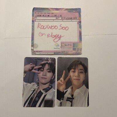 Seventeen Seungkwan Face the sun ray and shadow photocard set of photocards