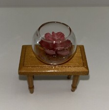 1:12 Dollhouse Glass Jar Succulent Plants In Pot Decoration Home Miniature