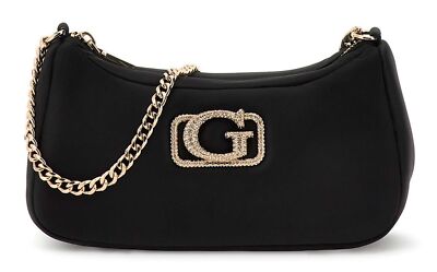 GUESS Prue Mini Top Zip Shoulder Bag Schultertasche Tasche Black schwarz Neu
