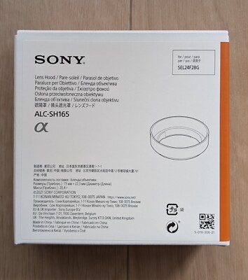 SONY Gegenlichtblende ALC-SH165 für FE 24mm F2.8 G (SEL24F28G) / NEU