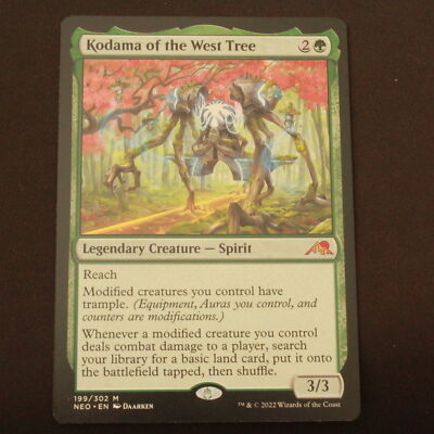 Kodama of the West Tree MTG Kamigawa: Neon Dynasty Mythic 199 NM