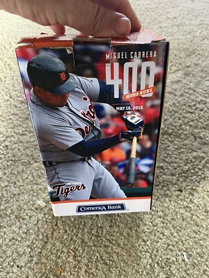 Detroit Tigers Miguel Cabrera 400th Home Run Commemorative Figure, May 16th 2015