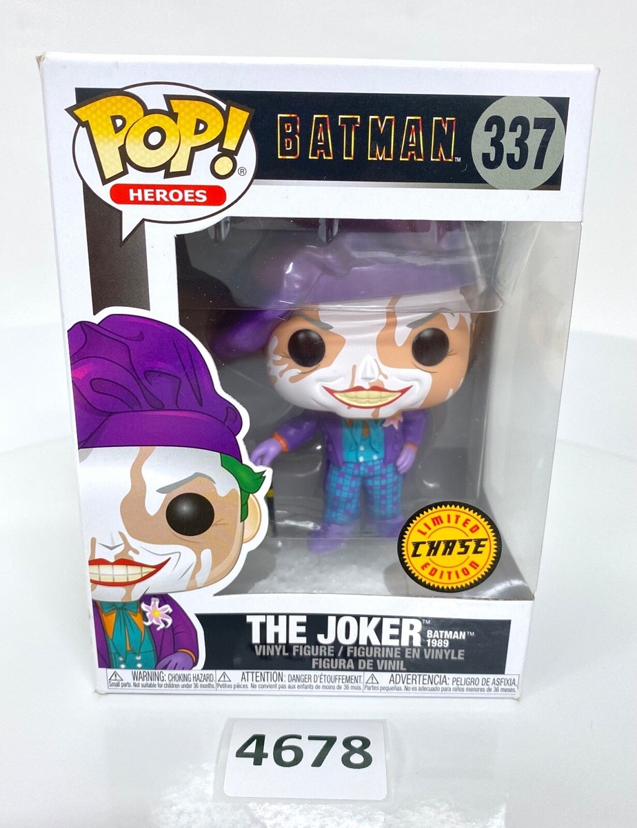 Funko Pop! Movies Batman The JOKER # 337 Vinyl Figure Chase