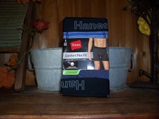 HANES MENS TAGLESS BRIEFS UNDERWEAR SIZE LG 36-38 ULTRA SOFT 3 PACK BLUE