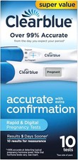 Clearblue Pregnancy Test Combo Pack, 10ct - Digital with Smart Countdown  Rapid