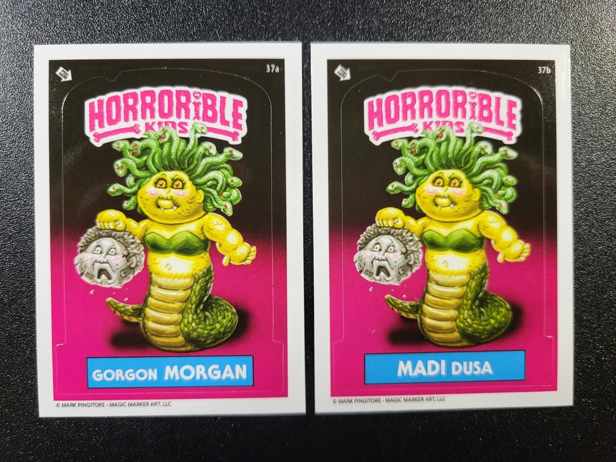 Clash of the Titans Medusa Horrorible Kids Spoof Garbage Pail Kids