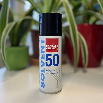 Kontaktchemie Solvent 50, Etikettenlöser 200ml, # 81009