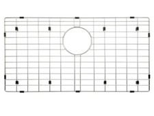 Serene Valley NLW2715R 26-1/4" X 14-1/4" Sink Protector Rear Drain Corner Radius