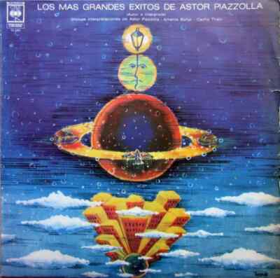 LP Astor Piazzolla Los Mas Grandes Exitos De Astor Piazzolla NEAR MINT CBS