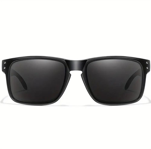 Square Sunglasses Polarized for Men Women Outdoor Sports Driving Glasses Fishing - Picture 24 of 32