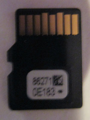14 15 16 Toyota Camry Highlander Tundra Navigation Micro SD Card