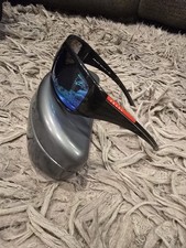 Prada Linea Rossa SPS 01L Sport Wrap Sunglasses Gently Used W/Case Authentic 