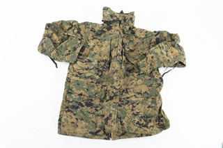Chaqueta GoreTex Emitida USMC APECS MEDIANA REGULAR Woodland MARPAT Parka Impermeable