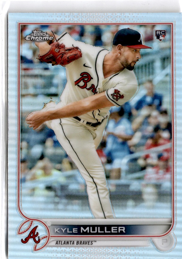 2022 Topps #30 Kyle Muller Rainbow Foil