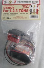 (12) 5-2-1 KOMPRESOR SAVER CSRU1 Zestaw twardego rozruchu 1-2-3 TONY AC HVAC Opakowanie 5 szt.