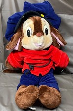 Vintage 1986 Fievel Goes West An American Tail With Tags 22" Plush Mouse Sears