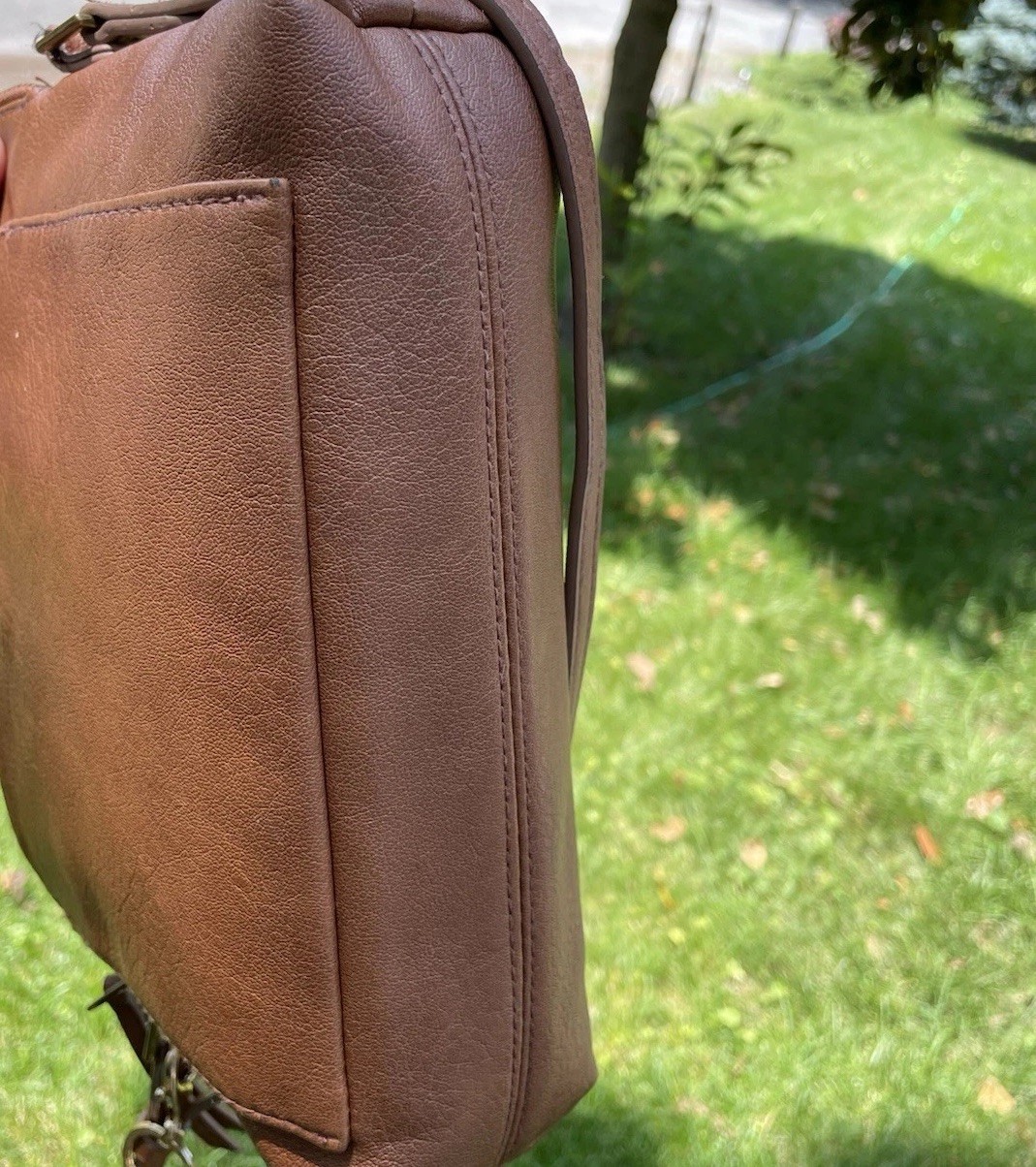 Upcycled Hand Painted Universal Thread Crossbody … - image 8