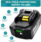 2Pcs BL1830B BL1815B BL1860 18V Lithium Battery for Makita 6.0Ah BL1850B BL1840B — photo 5