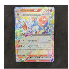 Pokémon TCG Cinderace EX ASC 038  Full Art Holo HP320 Double…