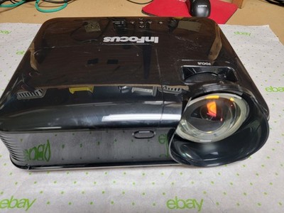 InFocus IN126ST DLP Projector - TURNS ON - SOLD AS IS - SEE INFO