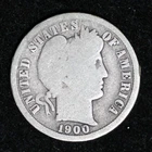 1900-O Barber Dime - Good