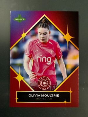 #ad #ad Olivia Moultrie Portland Thorns FC #3 2025 Parkside Vol. 2 NWSL Stars Card $1.85