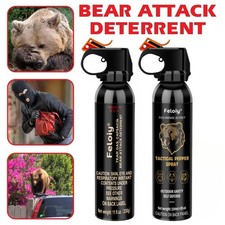 Feloiy Bear Spray Combo Repellent Bear Deterrent 11oz NEW