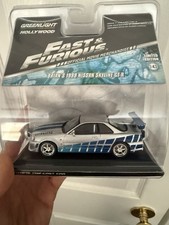 Greenlight Fast & Furious Brian's 1999 Nissan Skyline GT-R 1:43 Scale (Rare)