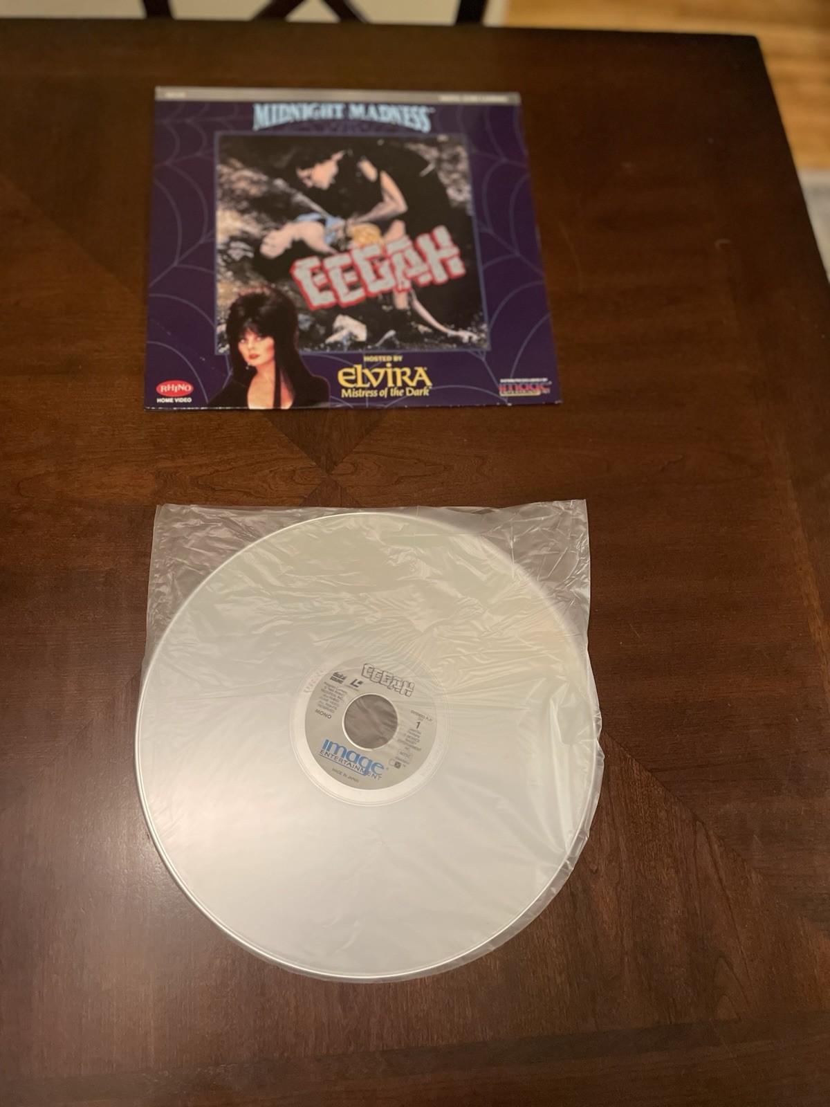 EEGAH MIDNIGHT MADNESS LASERDISC ELVIRA