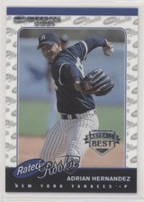 2001 Donruss Rated Rookie Baseball's Best Silver Adrian Hernandez #161 1h1