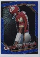 2025 Panini Prizm Black FOTL Blue Shimmer 22/35 Emmitt Thomas #74 HOF 19l7
