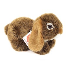 TEDDY HERMANN PLÜSCHTIER KUSCHELTIER WIDDERKANINCHEN BRAUN 18 CM NEU