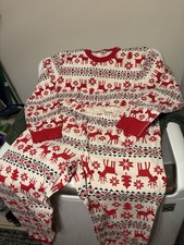 Hanna Andersson Organic Unisex Christmas PJ  s Size XL Adult NWOT