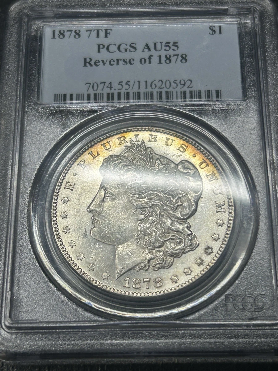 AU 55 Graded Morgan US Dollars (1878-1921) for sale | eBay