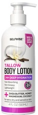 Beef Tallow Body Lotion with Magnesium  Shea Butter - 4 Fl Oz Pack of 1 