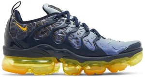 tan and blue vapormax