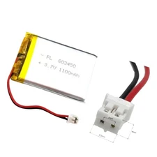 Rechargeable 3.7V 1100Mah 603450 Li Polymer Ion Battery For Power Bank Power