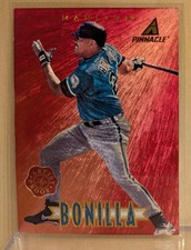 1997 New Pinnacle RED ARTIST PROOF #28 Bobby Bonilla RARE DUFEX PARALLEL