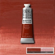 Winsor and Newton Winton Oil Colour 1.25 oz. Indian Red