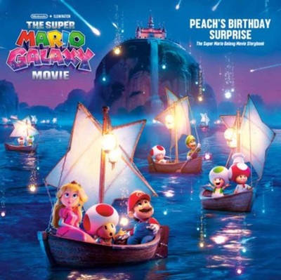 SUPER MARIO GALAXY MOVIE PEACHS BIRTHDAY by HARPER, BENJAMIN Hardback Self Help