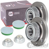 2X ABS Radlager Hinterachse FüR Seat Arosa Cordoba Ibiza 2 VW Lupo Polo 6N1/2