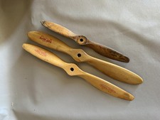 Lot Of 3 Wood Propellers 2-9 And One 7 C38 Top Flite , Power Prop Misc.