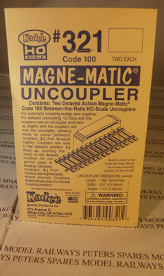 Kadee 321 Delayed Code 100 Between the Rails Uncoupler (1 Paar)