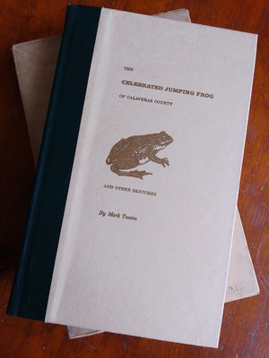 The Celebrated Jumping Frog Of Calaveras County by Mark Twain - Hardback  (1959)