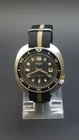 B: Vintage 1975 Seiko 6105-8110 Automatic Black Dial 150m Divers Watch w Date