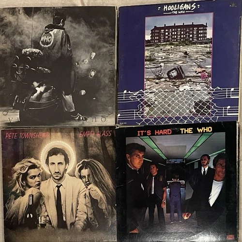 Vinyl Record LP Lot Rock The Who Pete Townshend Quadrophenia Hooligans Classic