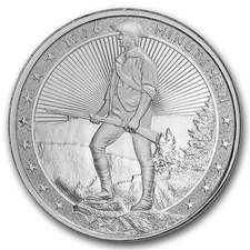 1 oz Silver Round - Minuteman