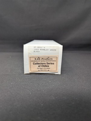 NEW IN BOX! 1:25 X-EL by Jo-Han 1959 Rambler Wagon BLACK Dealer Promo